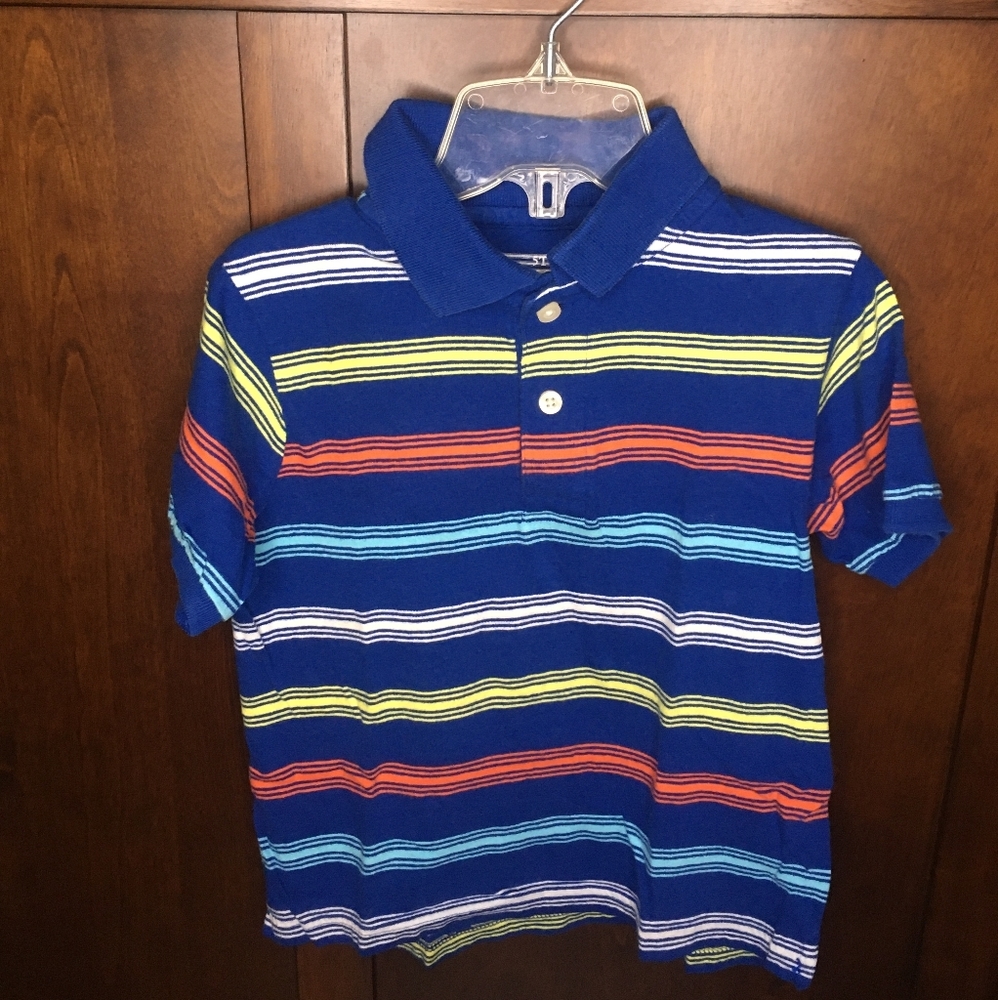 The children's place striped polo shirt